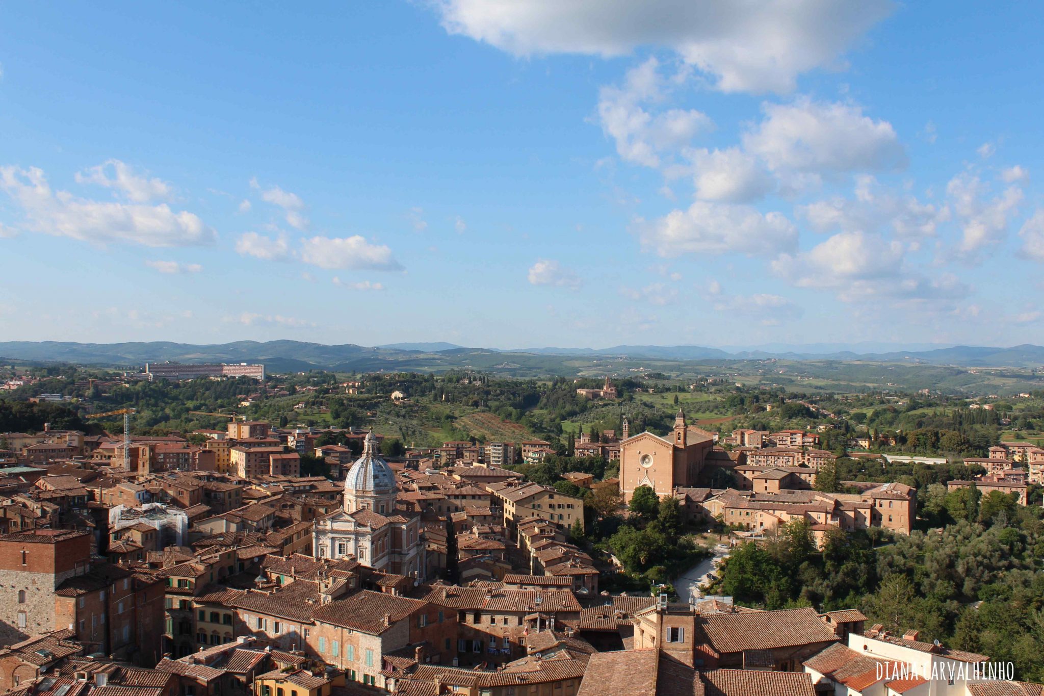 Siena - Cidade Vista da Torre