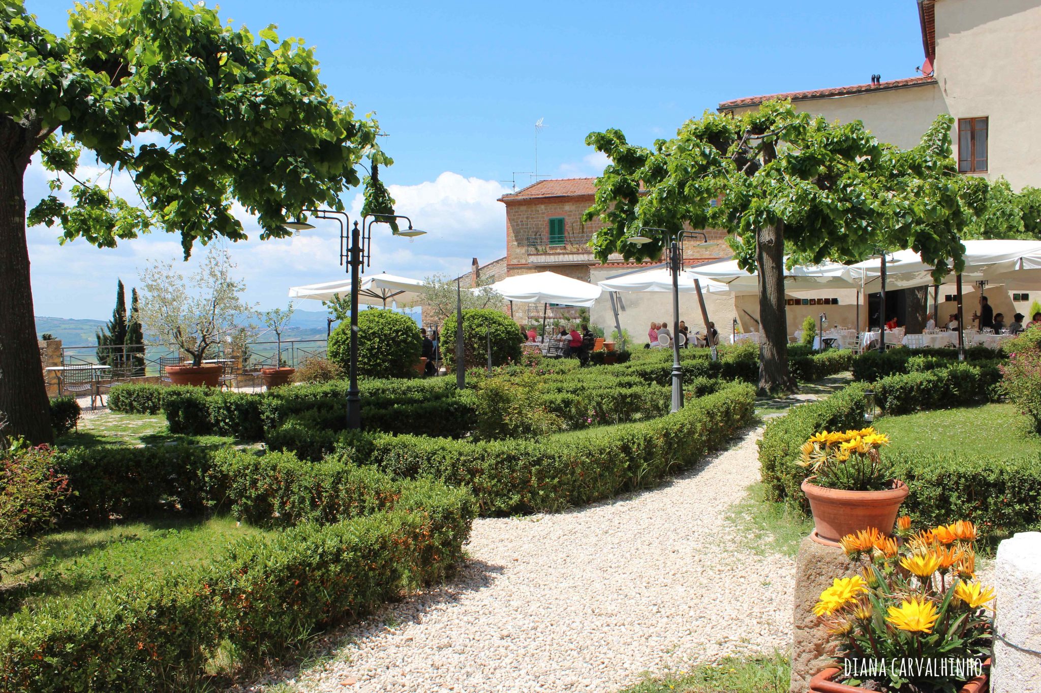 Pienza - Almoço