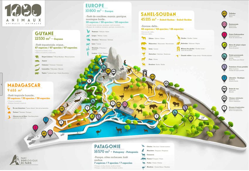 Mapa zoo